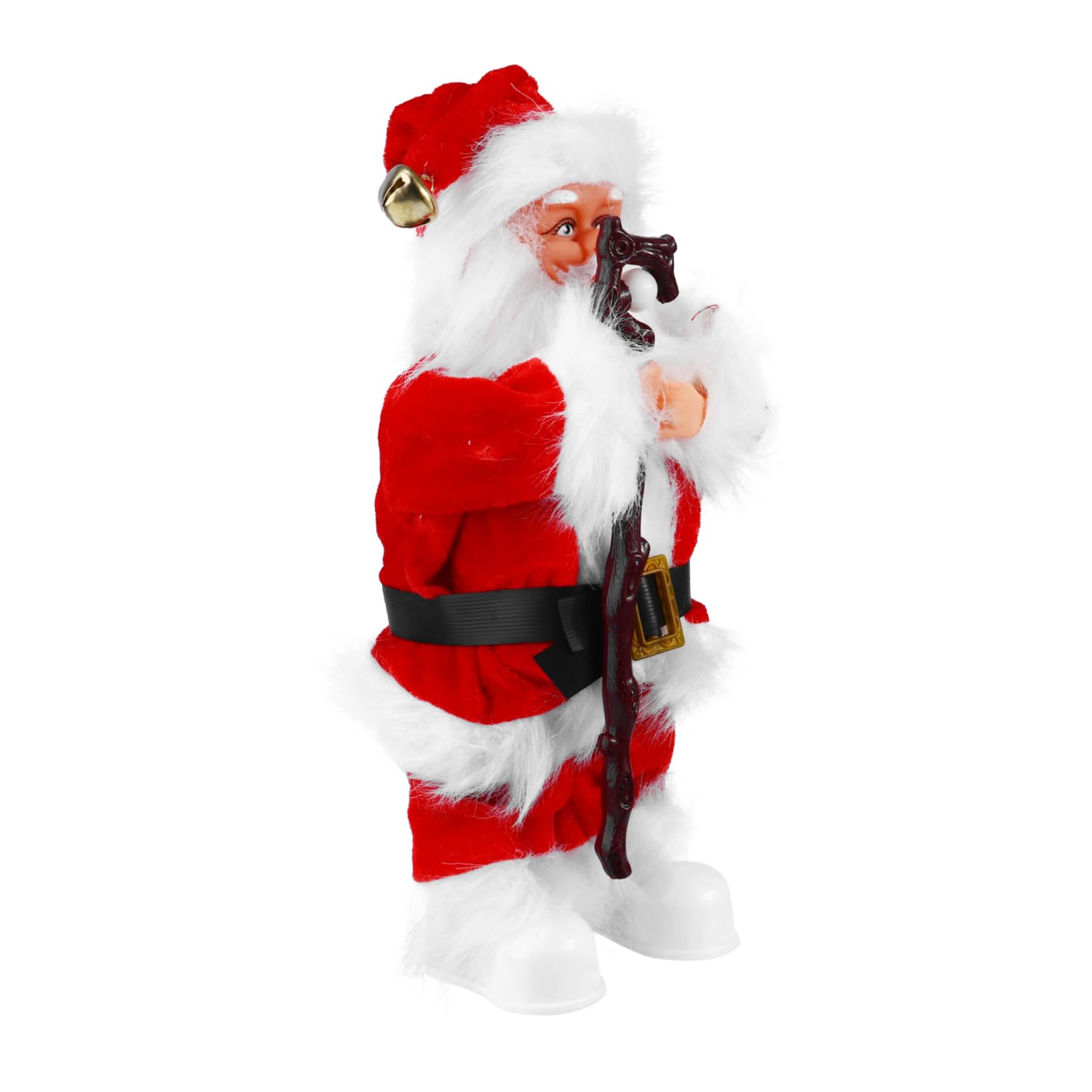 Amazon | LALADEFIEE 電動サンタクローススイング音楽おもちゃ